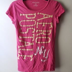 100% cotton aeropostale tshirt size med